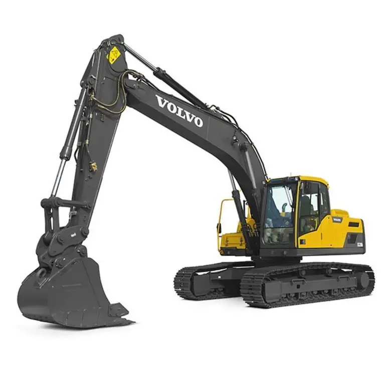 Arriendo de Excavadora 20 Ton. Volvo modelo EC220D en SK Rental con cobertura nacional.